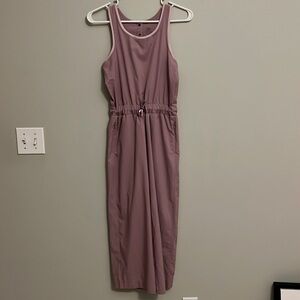Athleta Girl romper with pant legs. Size L